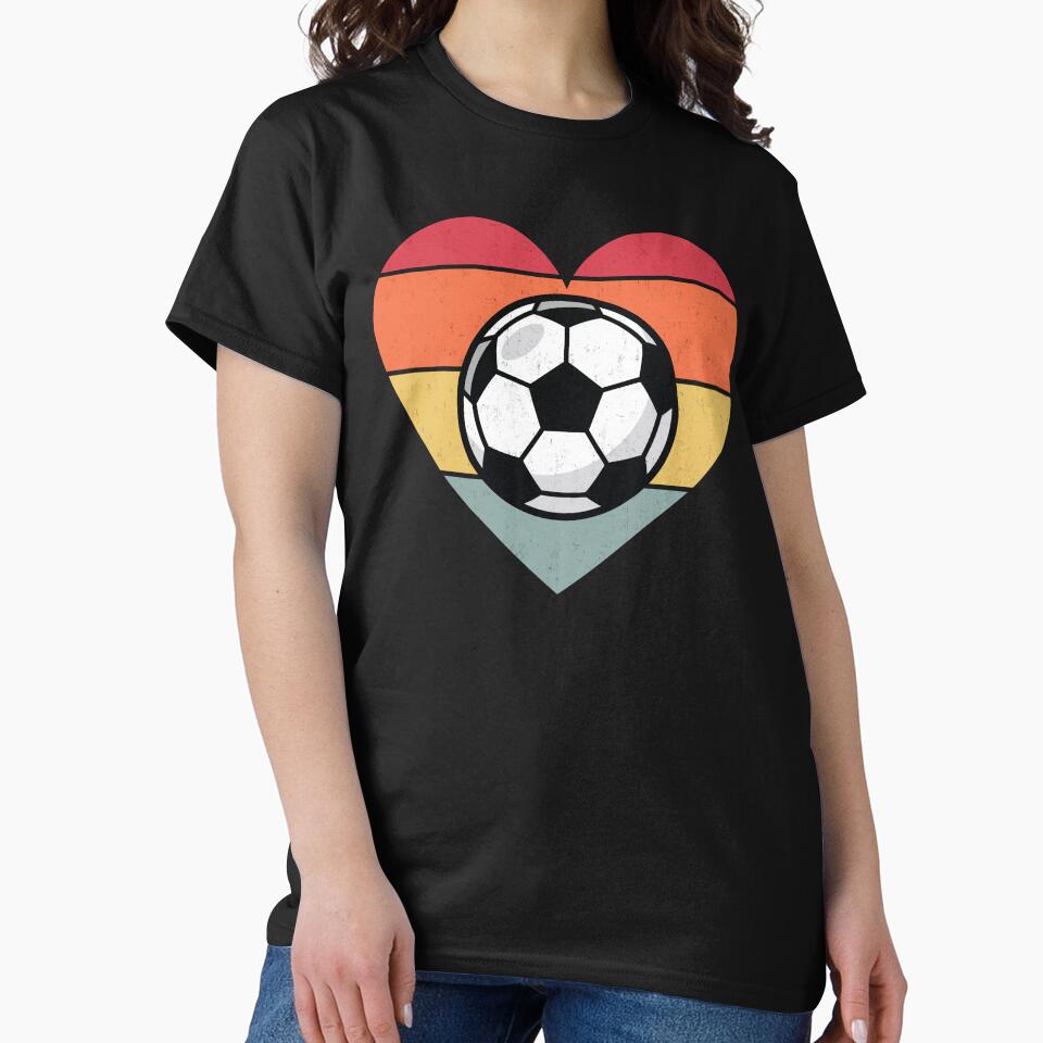 Soccer Ball Heart Love - Football Ball by MO DESIGNS