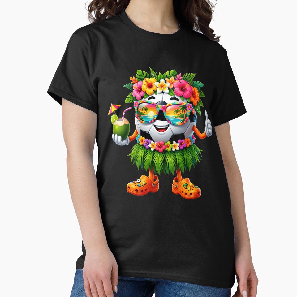 Hawaiian Soccer Hawaii Tropical Beach Summer Vacation Kids by Littermin