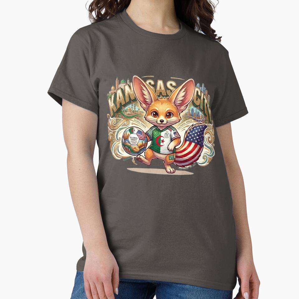 Fennec Fox Football Fan - 2026 Global Soccer Edition by printozaShop⭐️⭐️⭐️⭐️