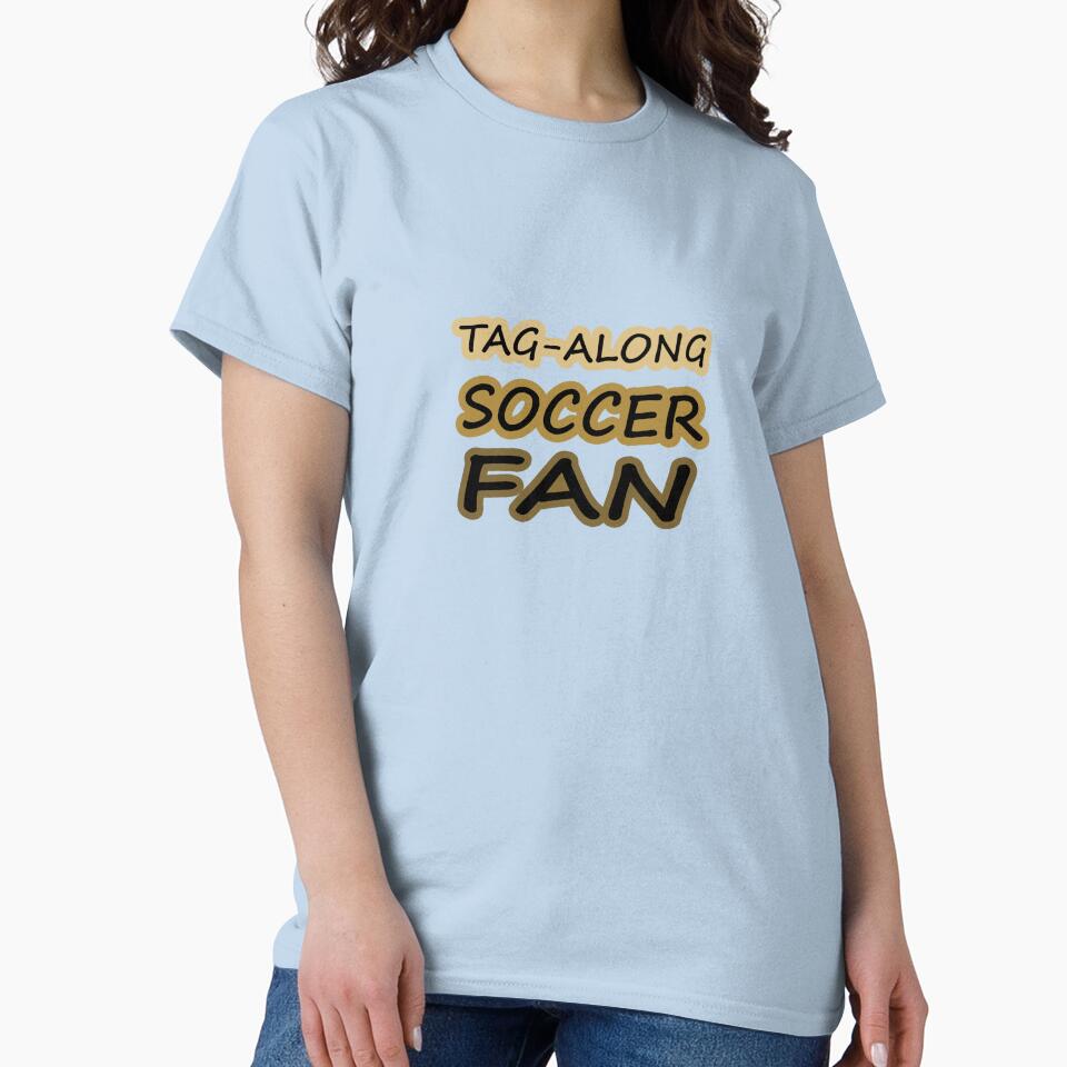 Tag-Along Soccer Fan - Just for the Excitement of Soccer - Warm Tones by Beachy