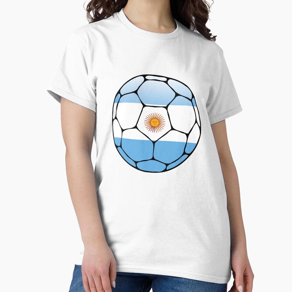 Argentina Soccer Ball by ehgraphics15