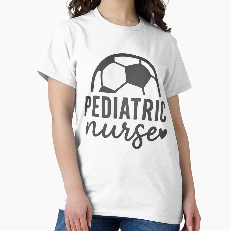 Minimalist Pediatric Nurse Soccer Logo by Giuggimade