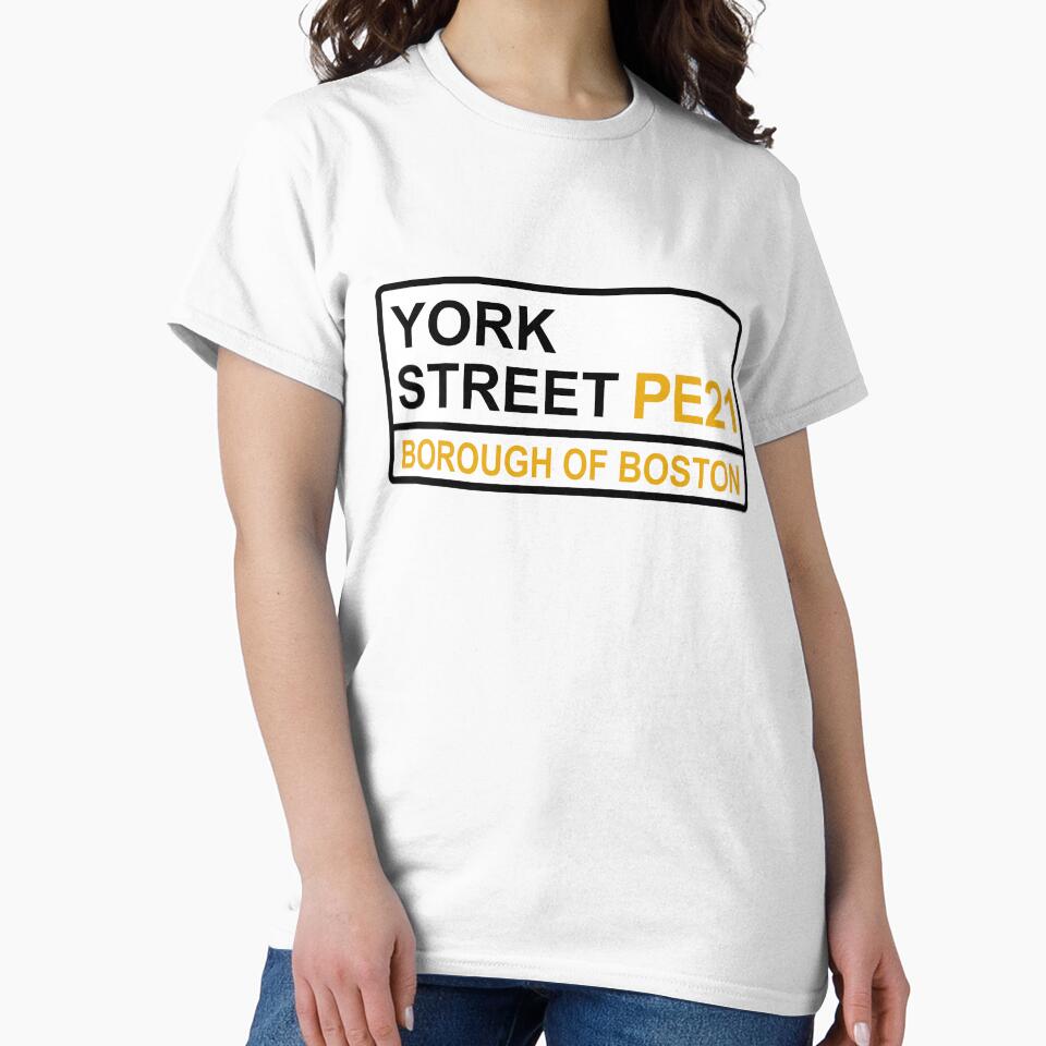Boston York Street Iconic Street Sign by DelfDesign