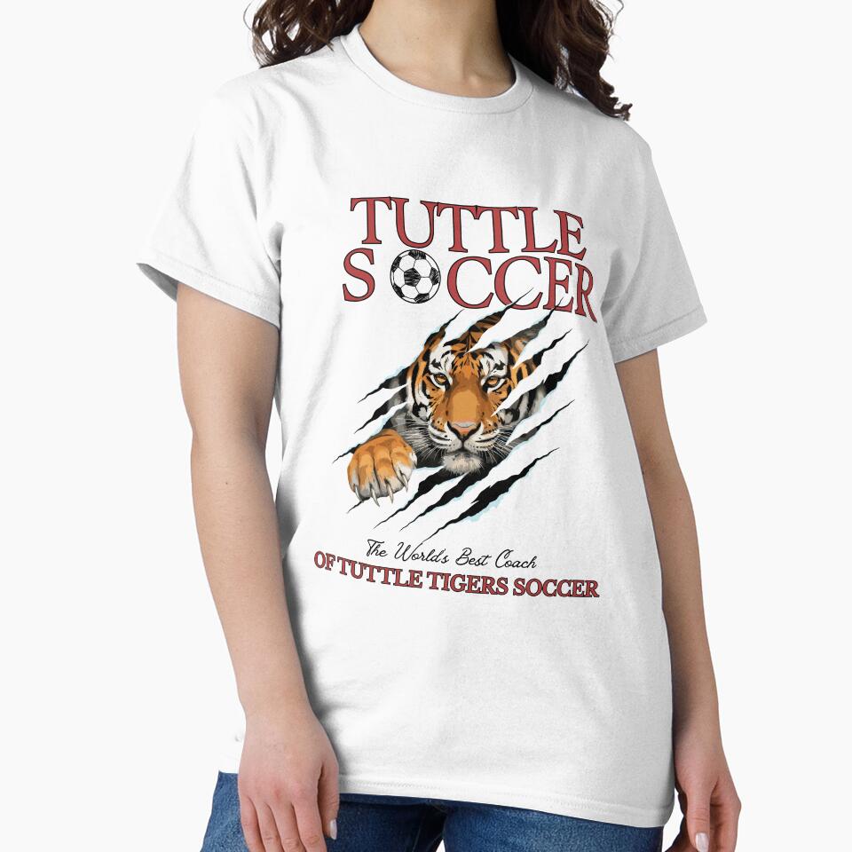 Tuttle Soccer Coach Tops by tuttletigers