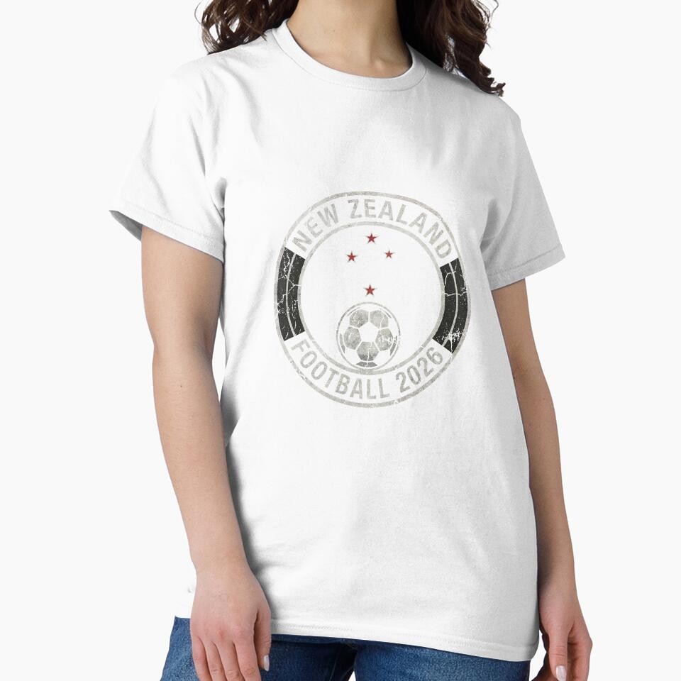 New Zealand Football 2026 Vintage Soccer Badge by Imaginationbeyond