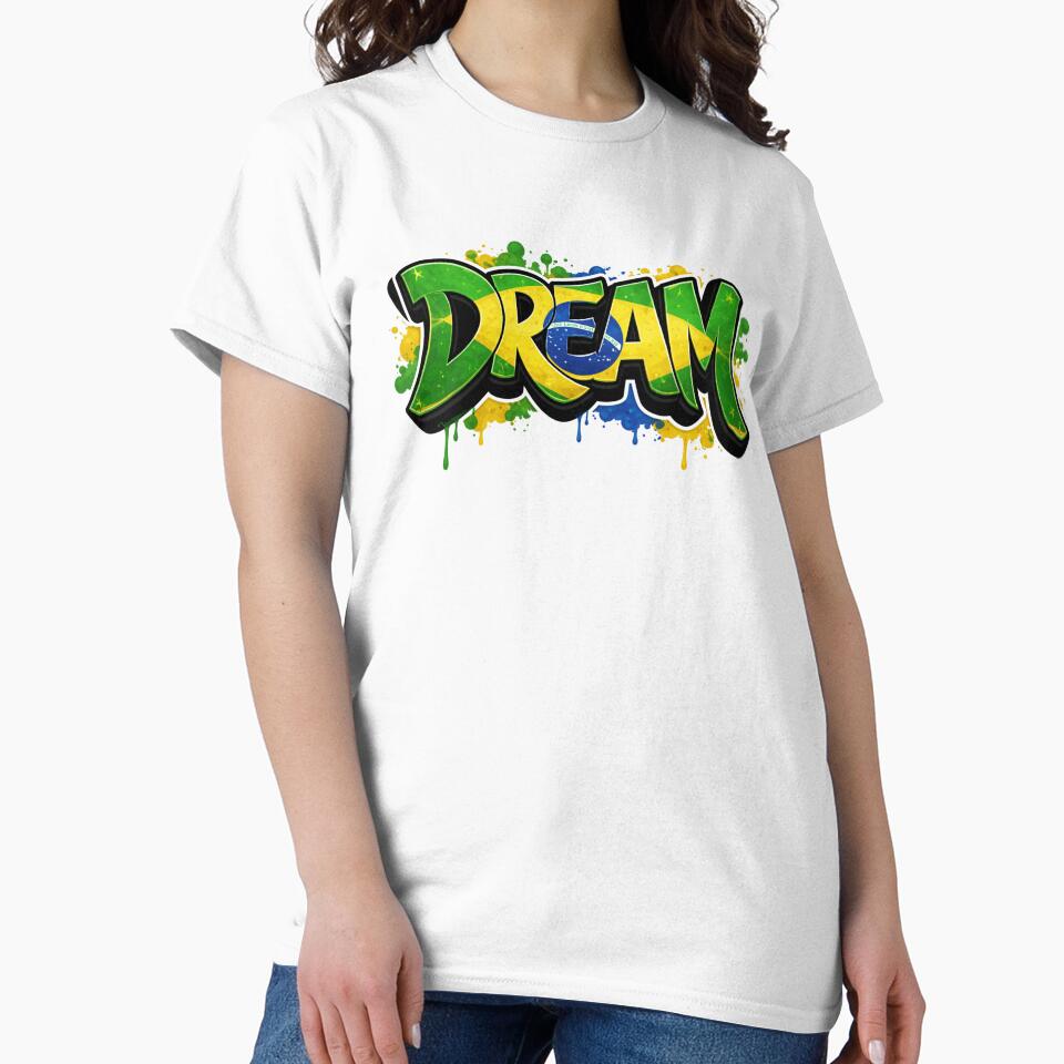Brazil Flag by freshwear design