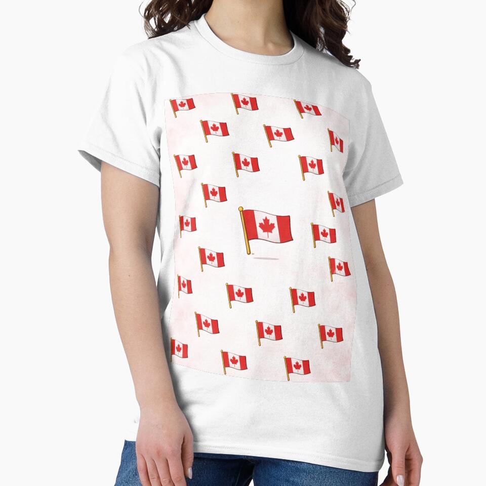 Canada Flag Pattern – Canadian Flag Design by TheJobbr