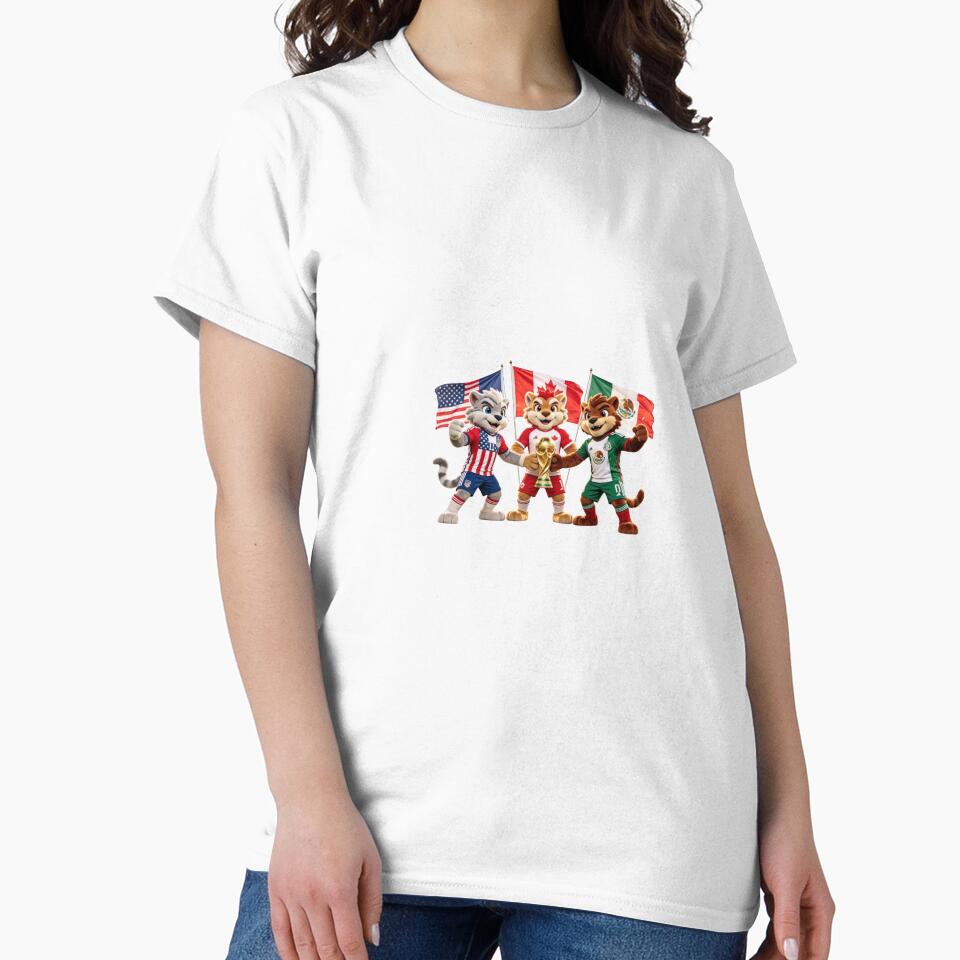 World Cup 2026 Host Nations Mascots - USA Canada Mexico Soccer Champions by monasants
