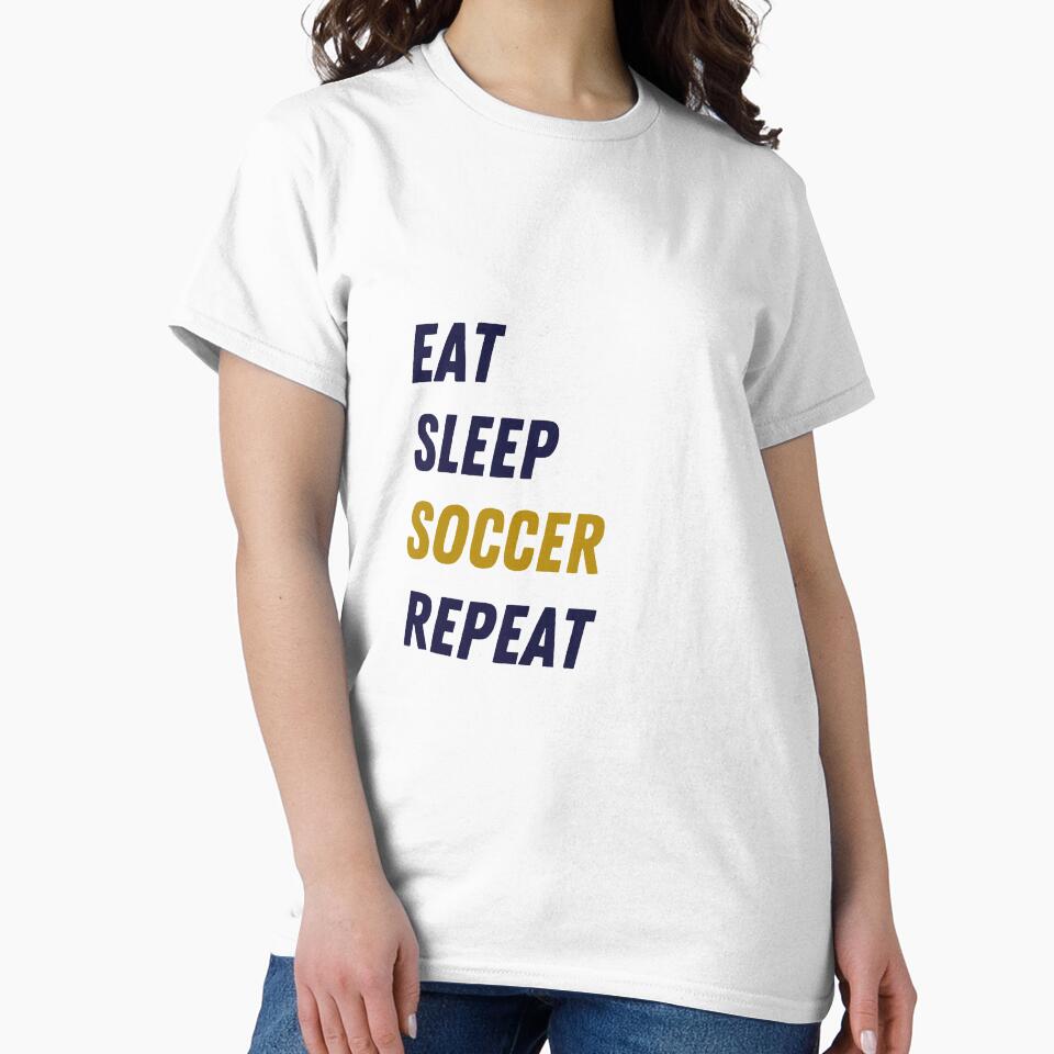 Eat sleep soccer repeat by DeltaDesigns037