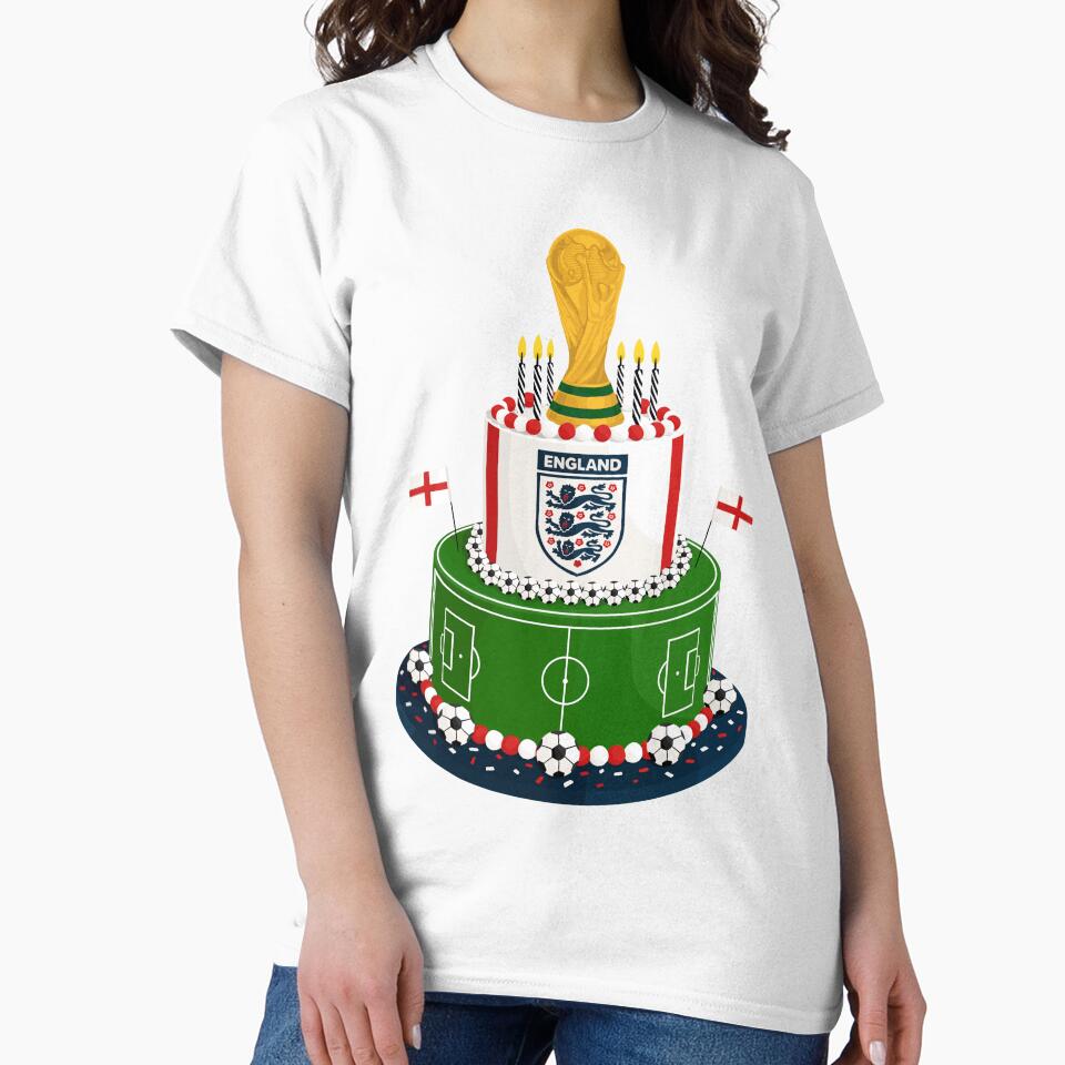 England World Cup 2026 Cake by The Home Of Pink Peach