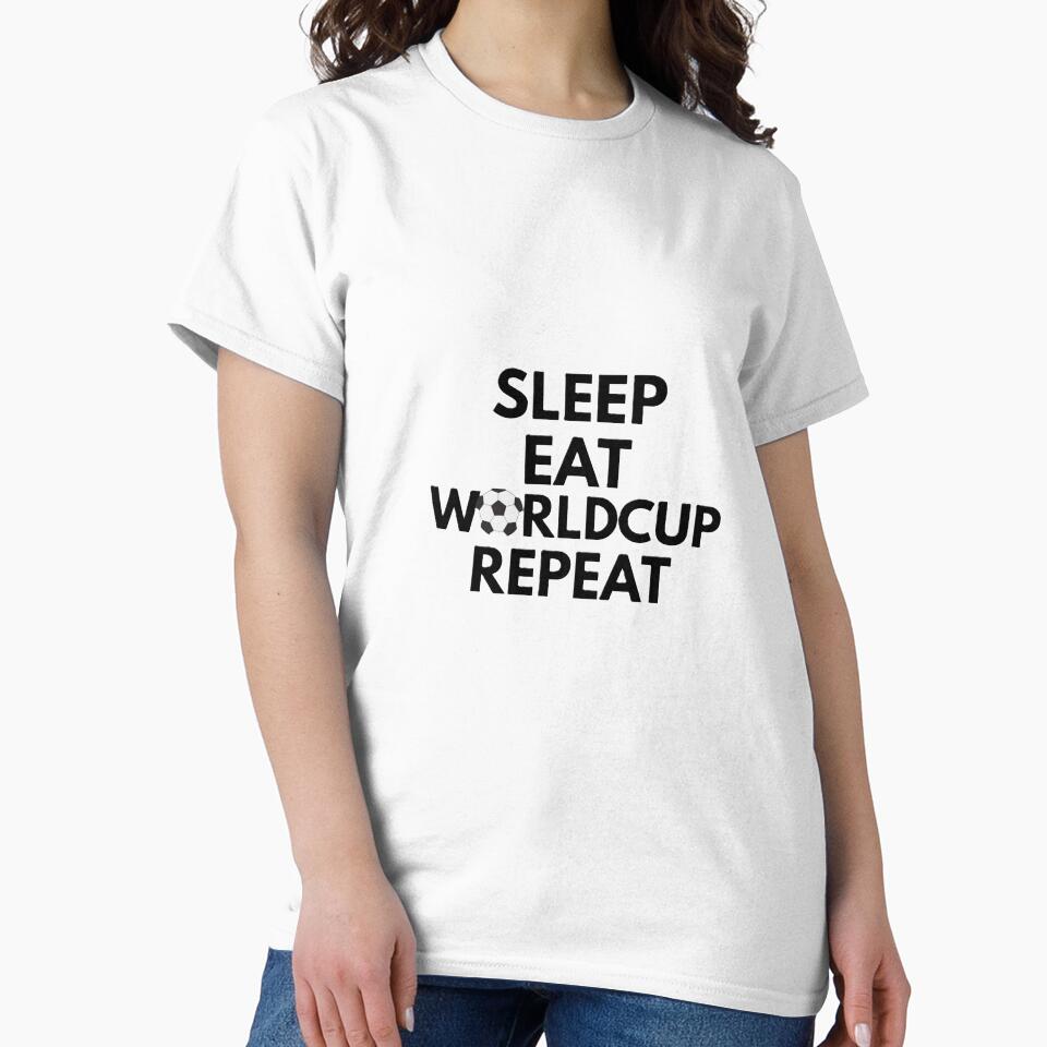 SLEEP EAT WORLDCUP REPEAT graphics for FIFA WORLDCUP 2026. by ZANU creativity