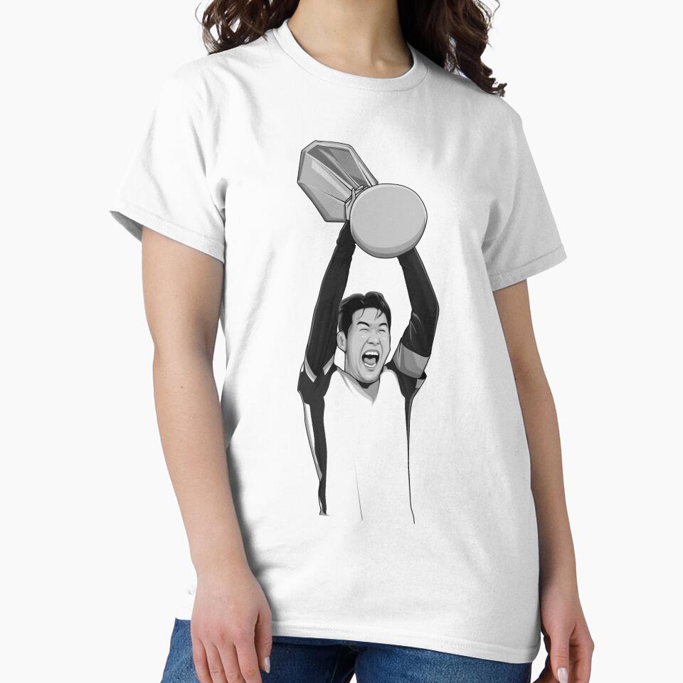 Son Heung-min Black and White Version by Aldduardo
