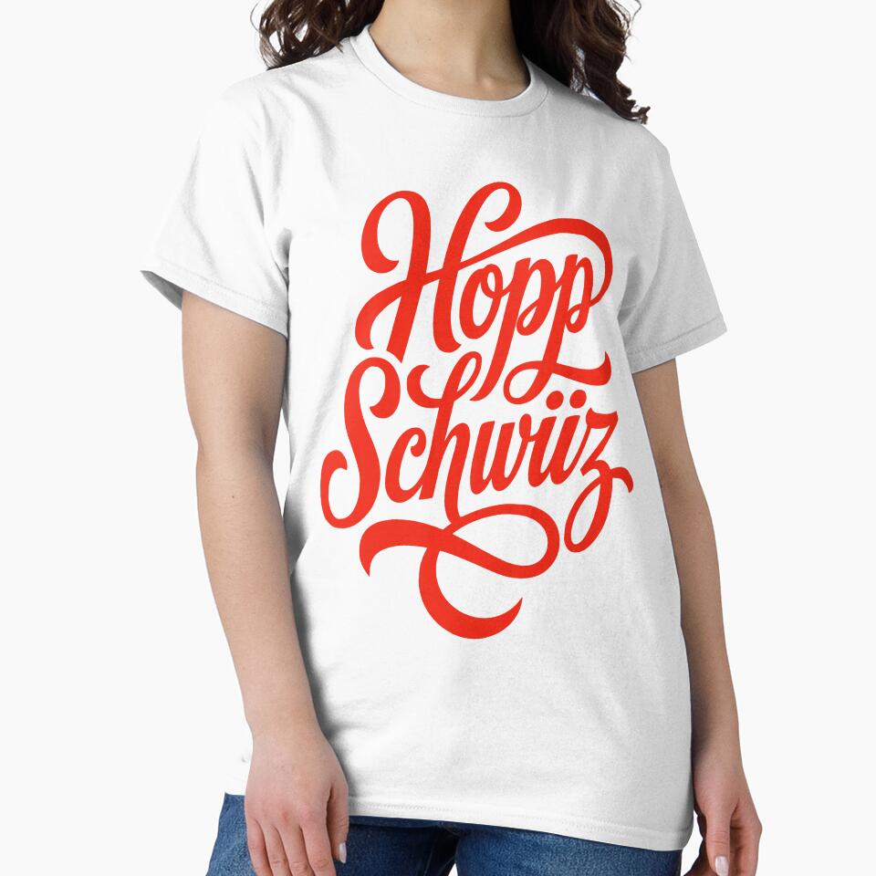 Hopp Schwiiz Go Switzerland Swiss Fan Cheer by AntiqueImages