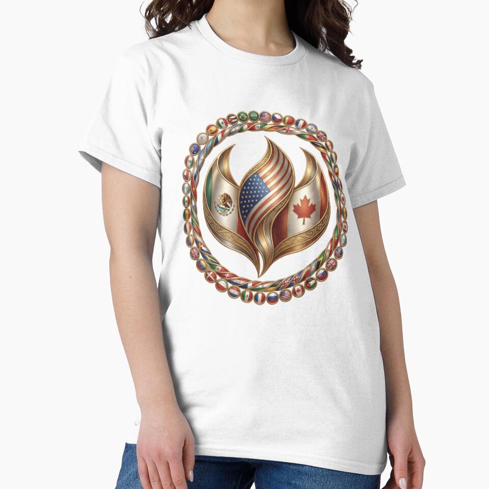Global Unity Flame – International Flags Emblem Design by La-Designita