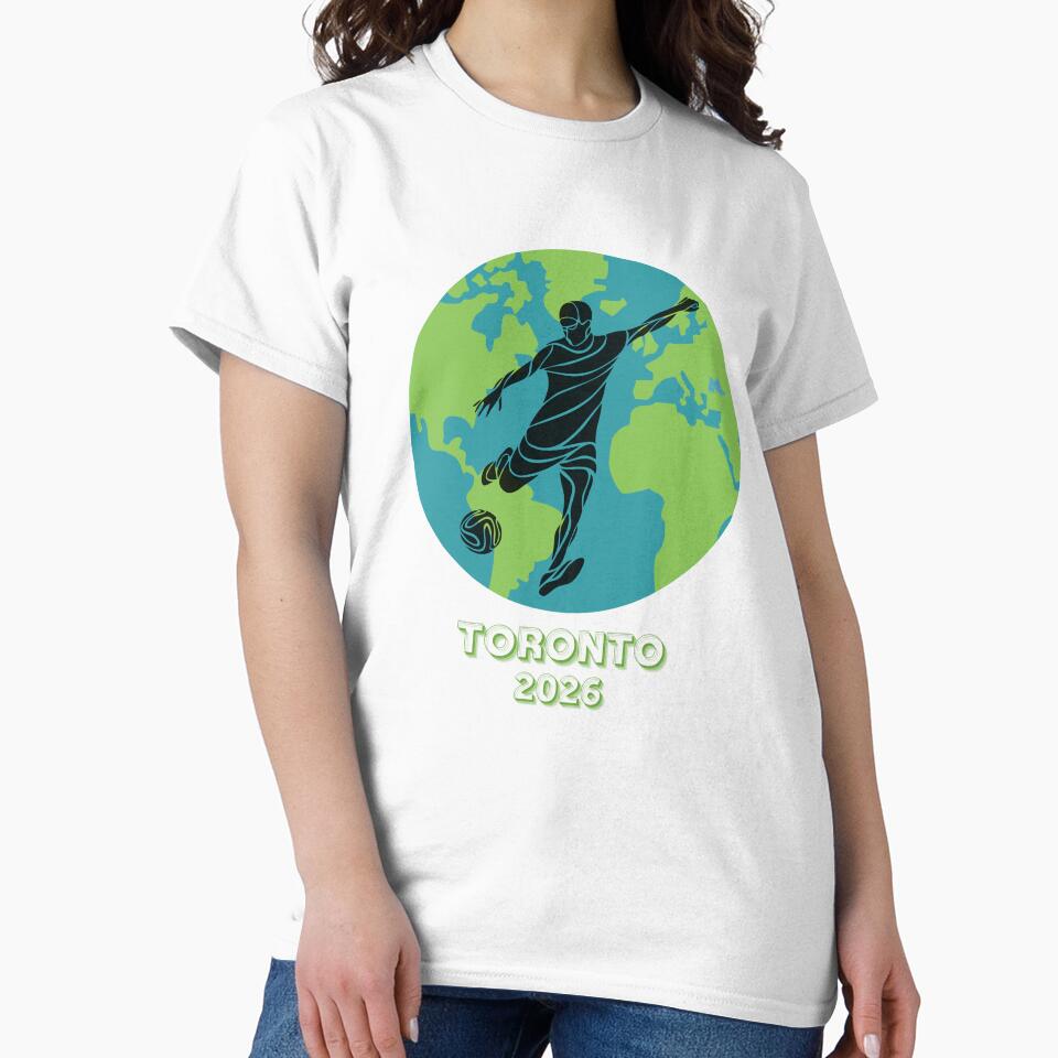 Toronto 2026 soccer fan t-shirt by XDivineTees