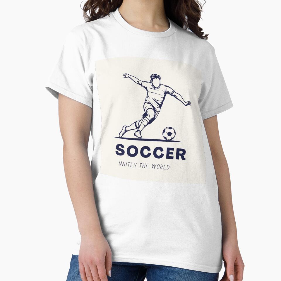 "Soccer Unites The World Player Illustration" by PipForgeStudio