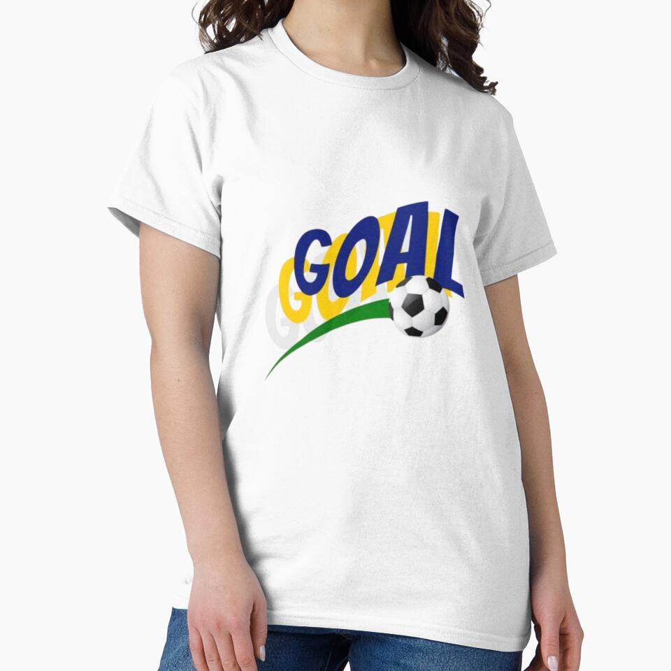 Dynamic "GOAL" Typography with Soccer Ball Illustration by Bulk order available