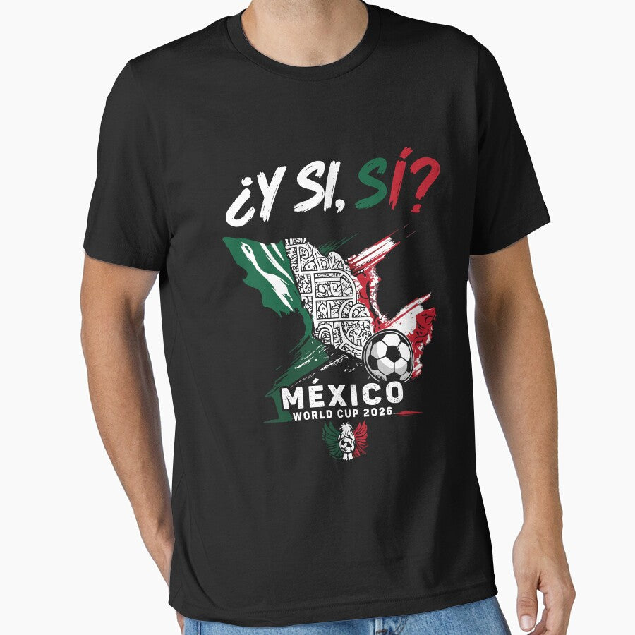 Y Sí Sí Mexico Map Football Fan Aztec-inspired Art by kienoy
