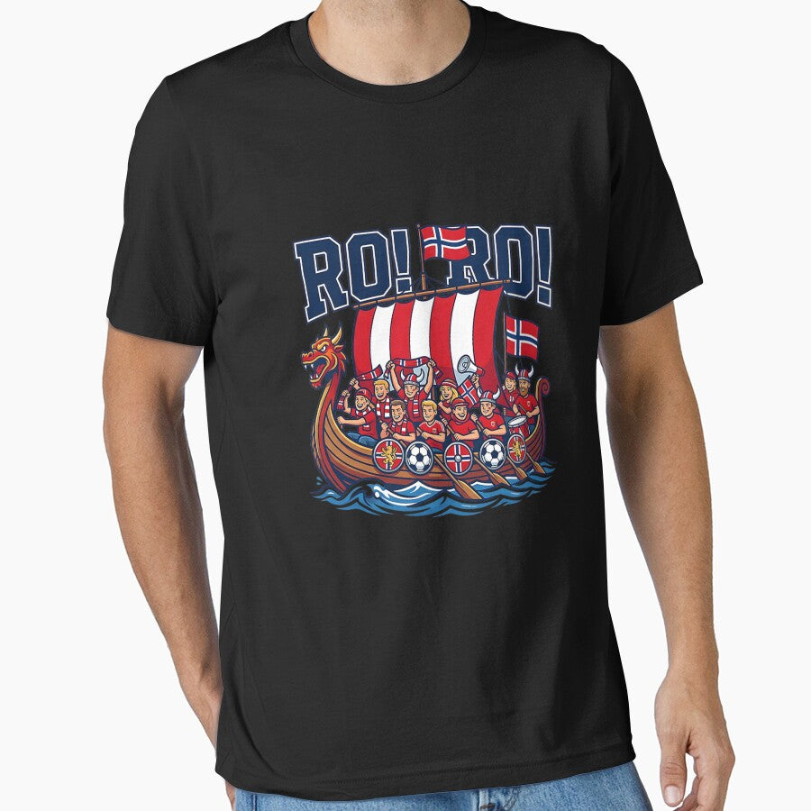 Ro Ro Norway Viking Ship Soccer Fan by ZboncakReba