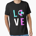 Love Soccer Gift For Women Soccer Mom Teen Girls Soccer Lover Costume by sheamgjirij