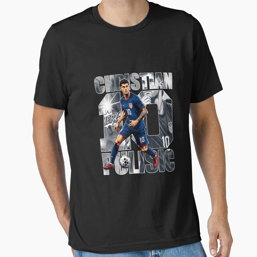 Cristian Pulisic 10 USA Soccer by Phillipsalexan