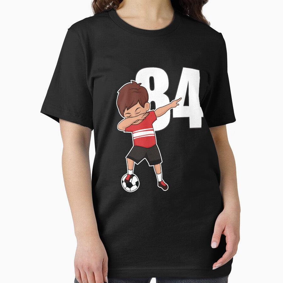 Awesome Soccer Player Number 84 Soccer Athlete Athletic Sports Team by VollLaser