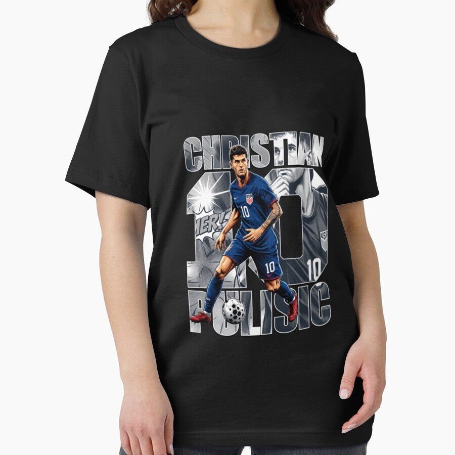 Cristian Pulisic 10 USA Soccer by Phillipsalexan