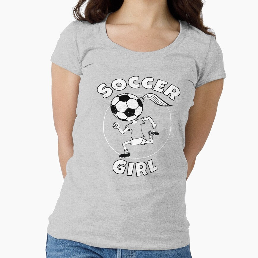Soccer Girl Gift by oberdoofus