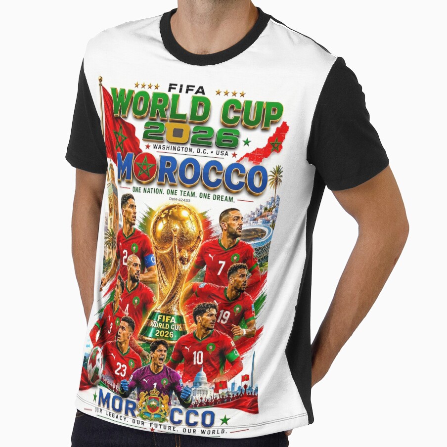 FIFA 2026 WORLD CUP - MOROCCO - The Atlas Lions Roar by DBM Photo Art 1