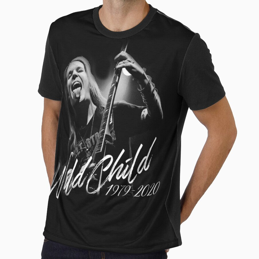 Alexi Laiho Wild Child Rip Hood Safari Tee Unisex T-shirt, Sweatshirt, Hoodie (1)