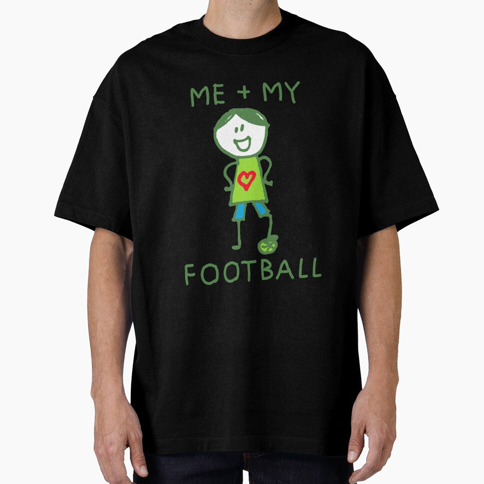 Stick Peeps ME + MY FOOTBALL (boy) kids kid children child active by SolidEarthArt