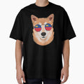 Vintage Patriotic Shiba Inu Liechtensteiner Flag by feether-store