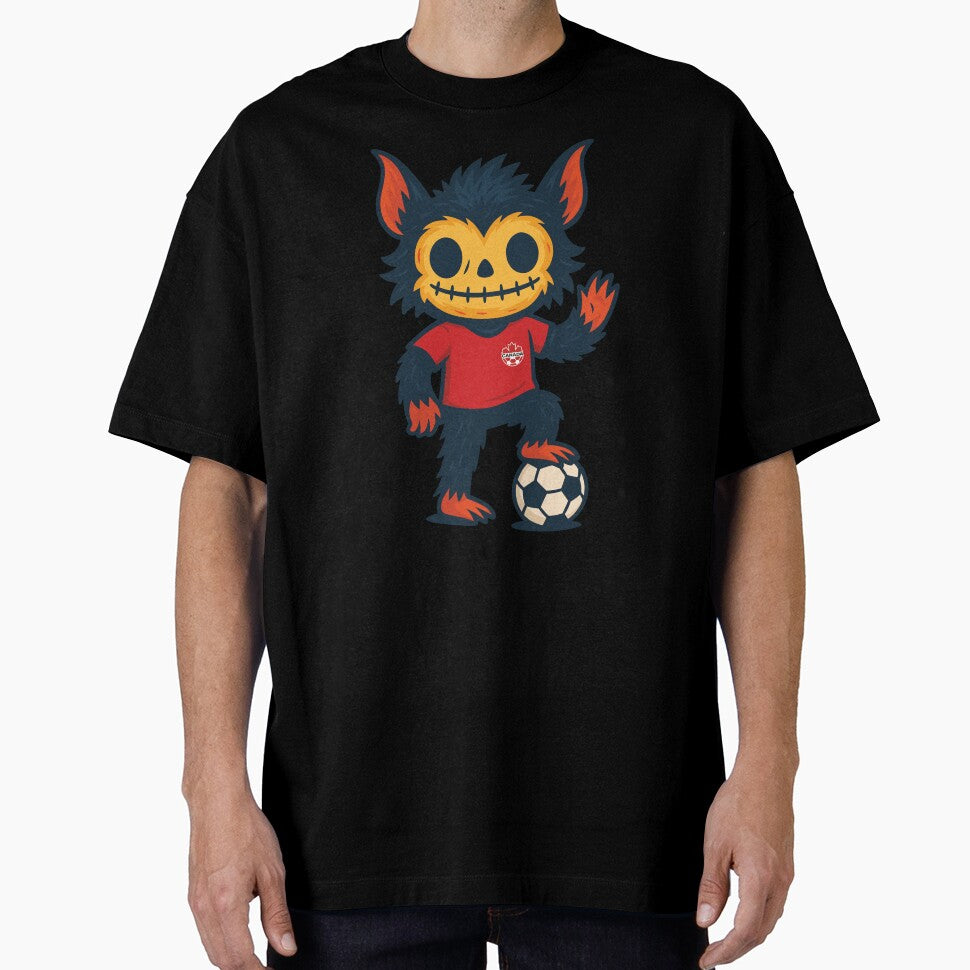 Copy of Creepy Cute Monster – Canada Soccer Edition by Weasel Graphix