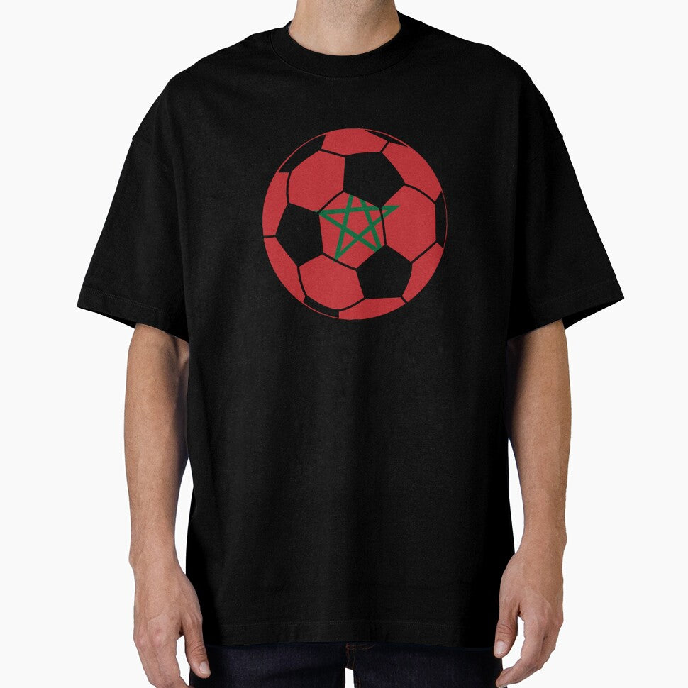 Morocco Flag Soccer Ball by FinalScoreClub