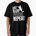 Eat Sleep Futsal Repeat by AllboutTeesigns