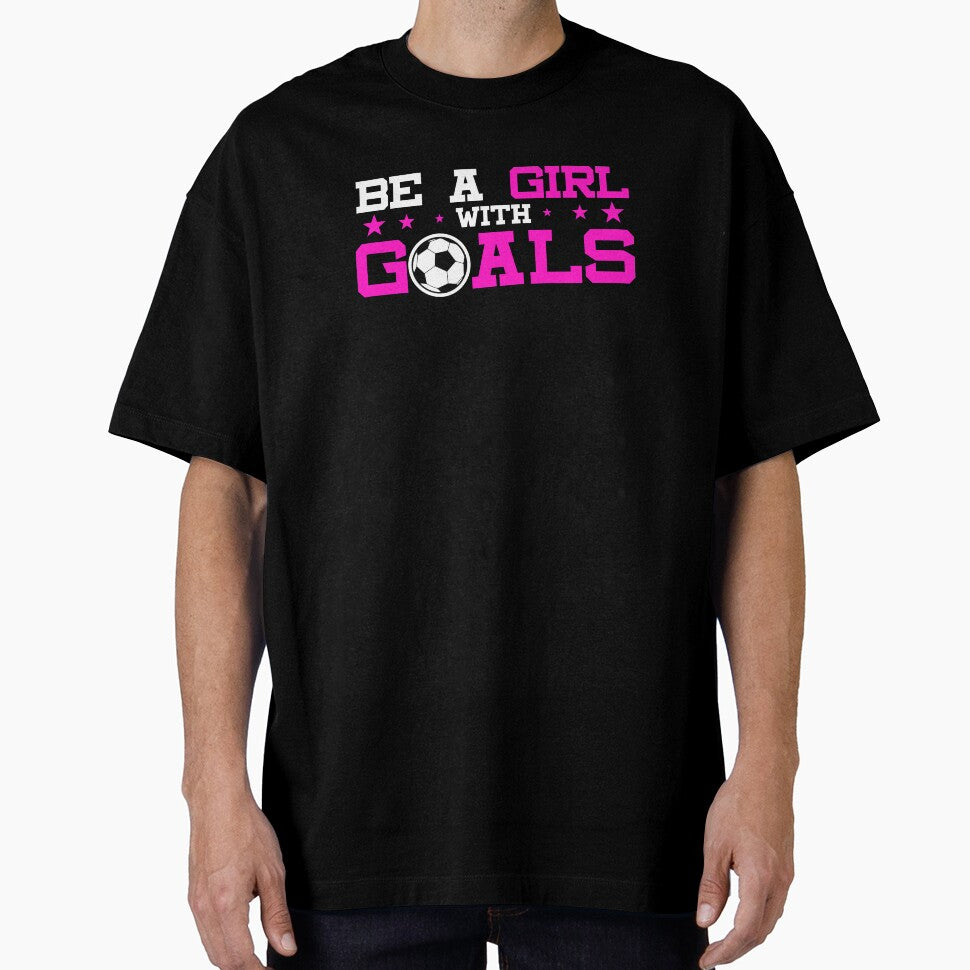 Girl With Goals Soccer product, Soccer print, Sports Tee by Lisbob