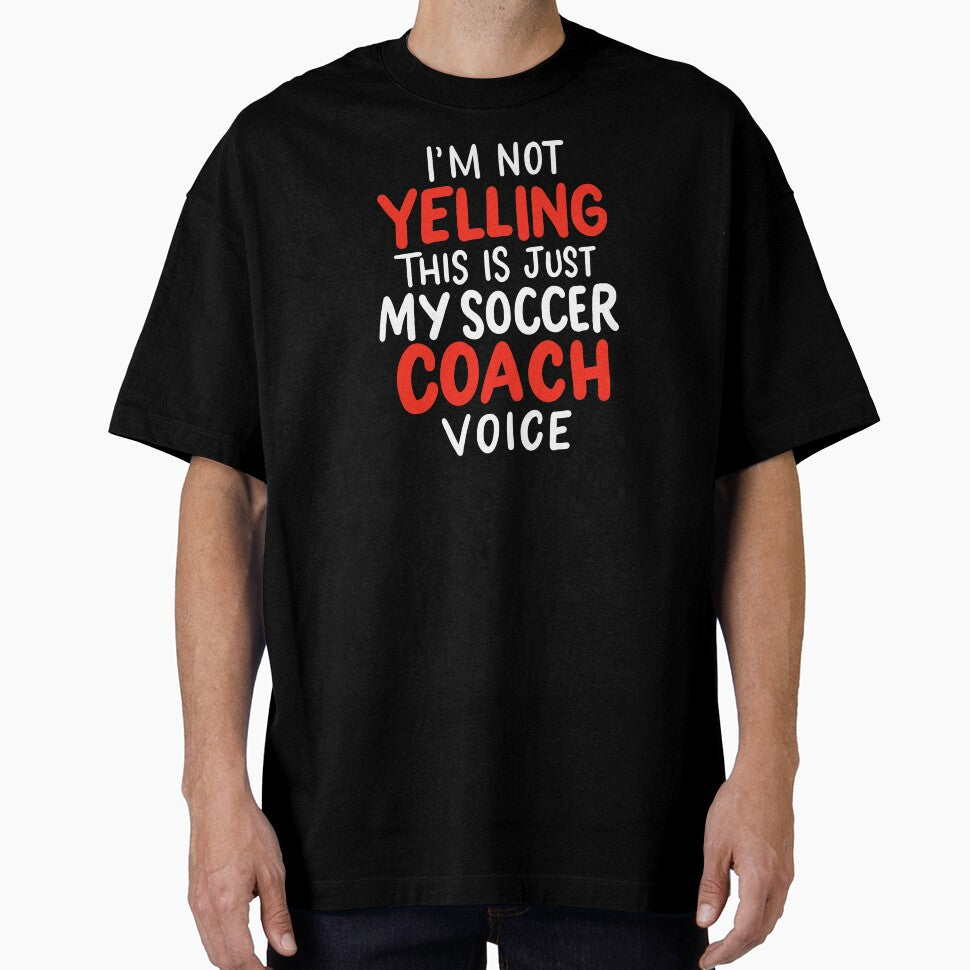 Soccer Coach Voice Coaching Mentor Teacher Sport by haselshirt