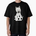 Cool Funky Cairn Terrier Dog Playing Football by Nature's Fancy