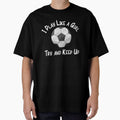 Soccer Football I Play Like a Girl Try and Keep Up Fan Designs by SpiritWestDesig