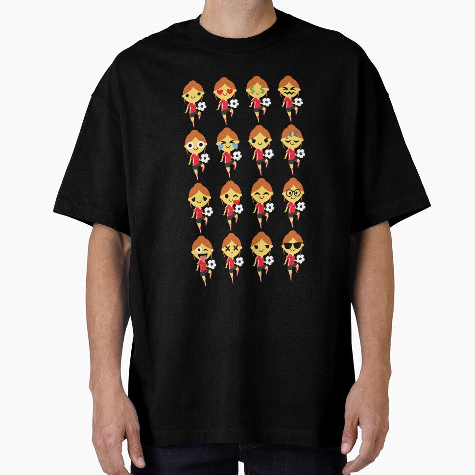 Soccer Girl Emoji by HippoEmo
