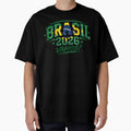 Brasil 2026 Vamos Soccer Shirt Brazil Football Fan Futebol Pride Patriotic Design by Martin's_Design