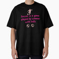 Womens & Girls Soccer/Football Fun Design by Artomobiles