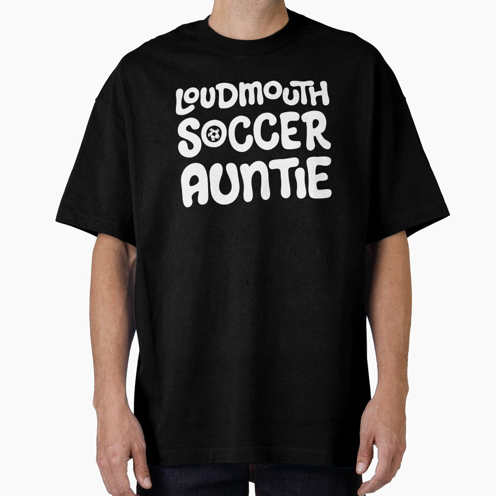 Loudmouth Soccer Auntie for Aunts and Soccer Fans by Jessica Deel Creative Co. Shop