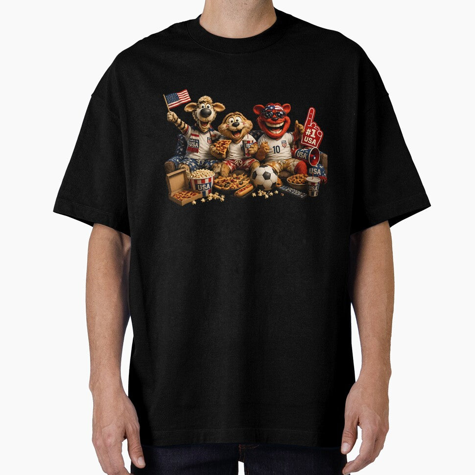 Funny USA Soccer Watch Party Shirt by WabiSabiSjak