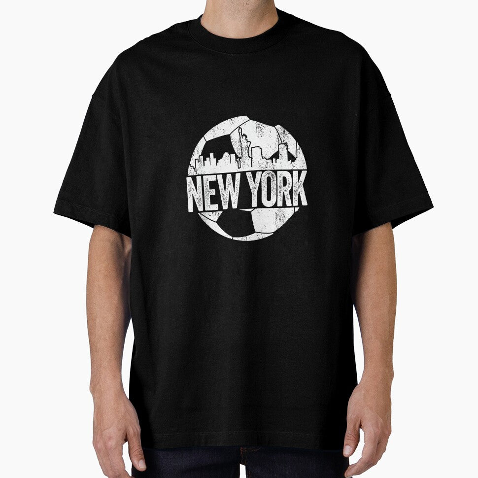 New York City Skyline Soccer Lover by MollyLYork