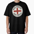 Red, White and Proud – St George’s Cross Circular Emblem by SwishyGarage