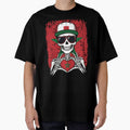 Moroccan Pride Skeleton Art - Morocco Football & Atlas Lions Spirit Tee by Colorful Designs