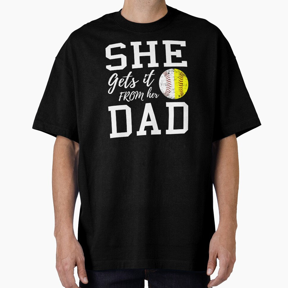 She Gets It From Her Dad  graphic by nikkidawn74