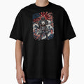 Japan Soccer Samurai - Samurai Blue Vintage  Japanese Football Fan T-Shirt by 18-30