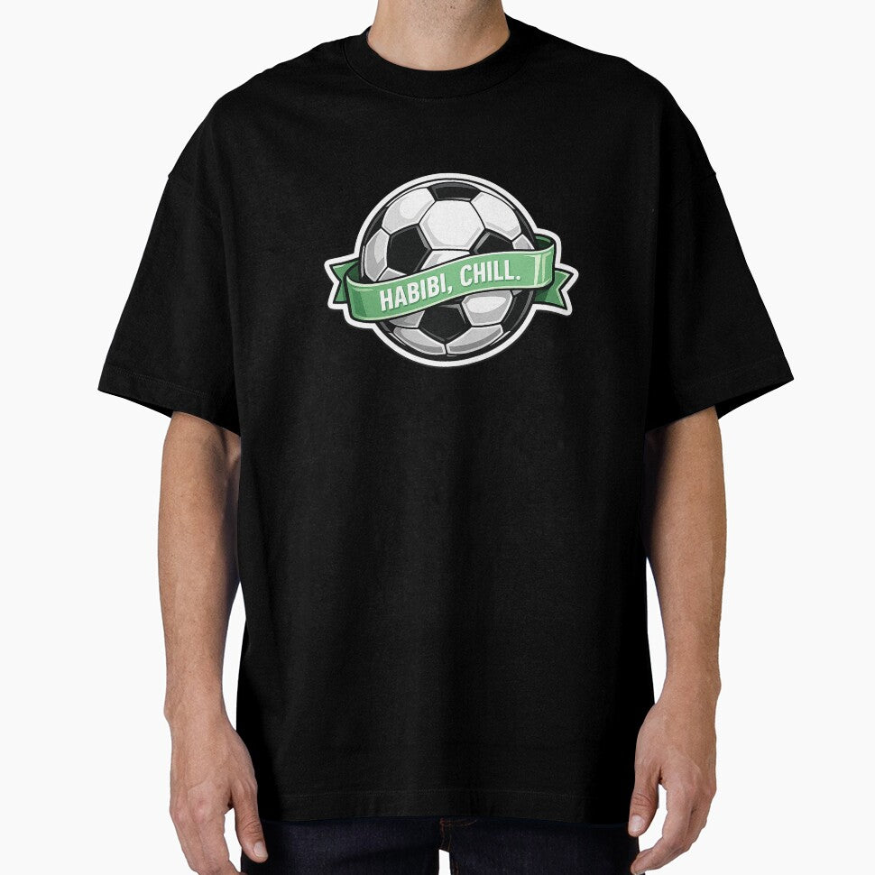 Habibi, Chill – Retro Football Motivation Sticker by RDcollections